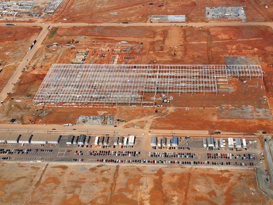 Construction of the Kia Georgia plant