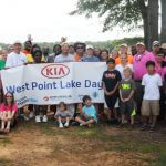 Kia Motors Manufacturing Georgia Team Members and Area Suppliers Clean West Point Lake