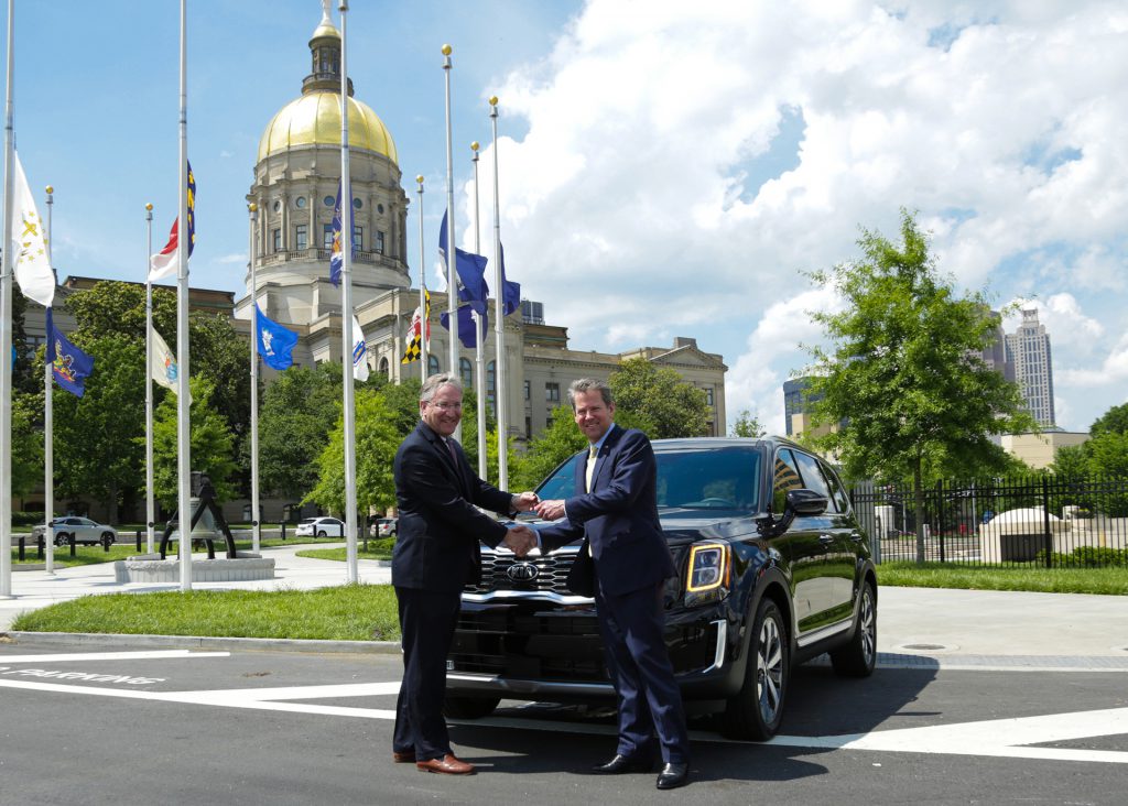 2020 Kia Telluride Presented to State Officials Kia
